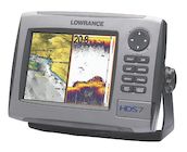 Karttaplotteri/kaikuluotain Lowrance HDS-7