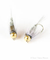Sissos Witch Nymph Gold Head Blue Dun #12 2kpl