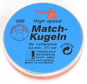 H&N Pistol Match Kugeln 4,50mm 0,49g