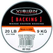 Vision Waxed Dacron Backing