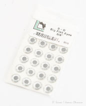 Hareline 3-D Big Fish Eyes 3/8''