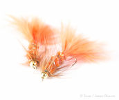 Sissos Wooly Bugger Leech Rust/Orange #8 2kpl