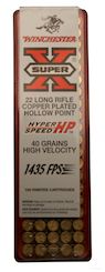 Winchester .22 Super-X Hollow Point 438m/s 100kpl rasasia