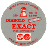 JSB Jumbo Exact 5,52mm 1,030g