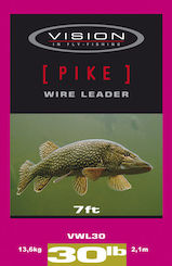 Vision Pike Wire 7ft 30lb/13,6kg haukiperuke