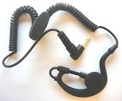 Hunter nappikorvakuuloke, 3,5mm plugilla