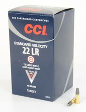 CCI .22 LR Standard 500kpl/ltk