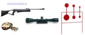 Crosman Raven paketti varusteineen