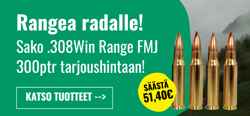 Ranger banneri tarjouskampanja