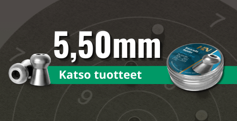 Ilmakiväärin luodit 5,50mm