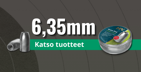 Ilmakiväärin luodit 6,35mm