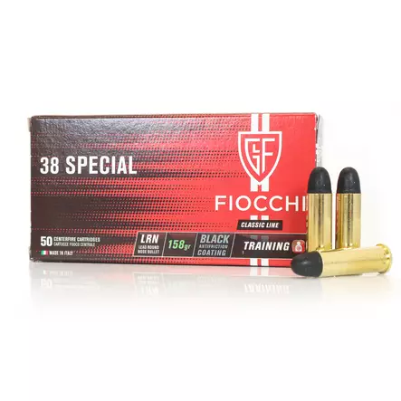 Fiocchi .38 Special LRN 10,24g - Revolverinpatruunat .38 /.357 - 762344002088_250 - 2