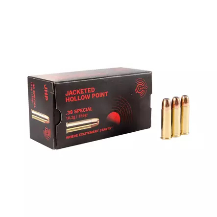 Geco 38 Special HP 10,2g revolveripatruuna - Revolverinpatruunat .38 /.357 - 4000294177170 - 1