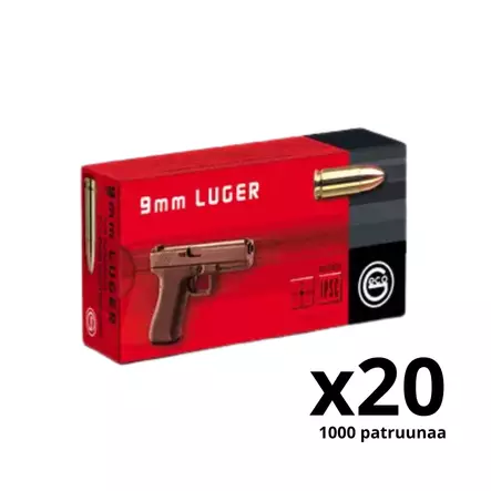 Geco 9mm Luger Subsonic 10g - Pistoolinpatruunat 9mm - 4000294177088_1000 - 1