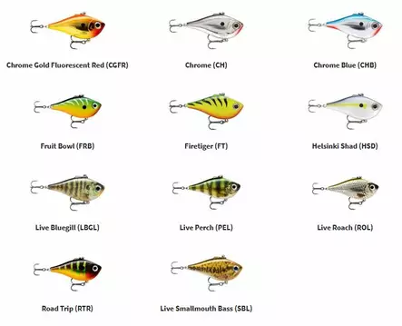 Rapala Rippin' Rap 5cm 9g - Bladebaitit ja Chatterbaitit - 022677278360 - 2