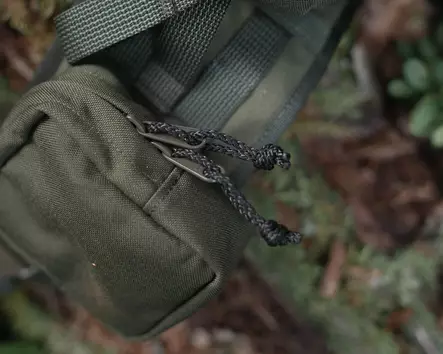 Savotta Zipped GP Pouch 2x2 Vihreä - Reppujen lisätaskut - 6419134201650 - 2