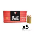 Fiocchi .38 Special FMJ 10,24g - Revolverinpatruunat .38 /.357 - 762344000992_250 - 1