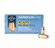 PPU 45 ACP FMJ 14,9g 50 kpl - Muut pistoolin ja revolverin patruunat - 8605003813170 - 1