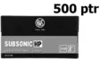 RWS .22 LR Subsonic HP 500ptr - .22 LR pienoiskiväärinpatruunat - 4000294132667_500 - 1