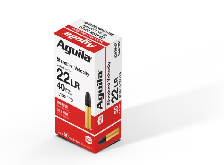 Aguila .22lr SV SP 40gr lead STD 344m/s - .22 LR pienoiskiväärinpatruunat - 640420001050 - 5