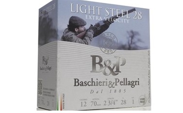 Baschieri & Pellagri Valle Light Steel 12/70 28g #5 2,9mm - 12 cal. teräs haulikonpatruunat - 8034134049910 - 1
