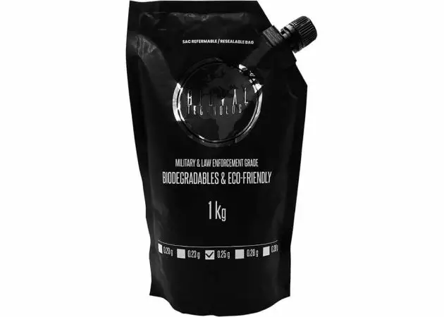 Bioval biokuula 0,23g 4350kpl/ps - Airsoft-tarvikkeet - 859181256580 - 1