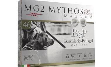 B&P 12/76 MG2 Mythos Magnum HV 46g Ni 10/ras - 12/76 Lyijy haulikonpatruunat - 8057018390250 - 1