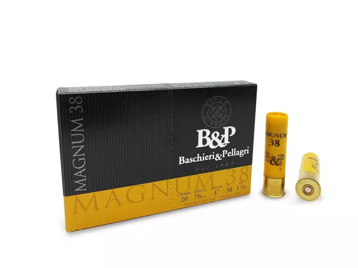 BP Magnum 20/76 38g 5 2,9mm 380m/s 10kpl - 20 cal haulikonpatruunat - 8034134048470 - 1