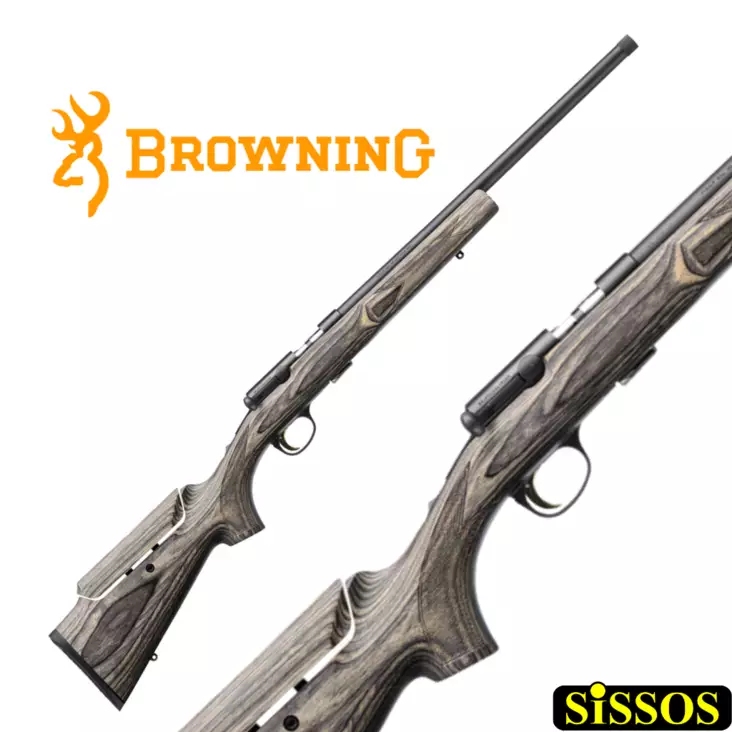 Browning T-Bolt .17 HMR Laminated adj. - .17 HMR Pienoiskiväärit - 025248270 - 1