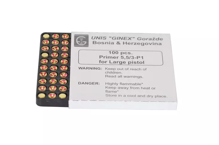 Ginex LP Iso pistoolinnalli 100/ras - Nallit - ginexlp100 - 1