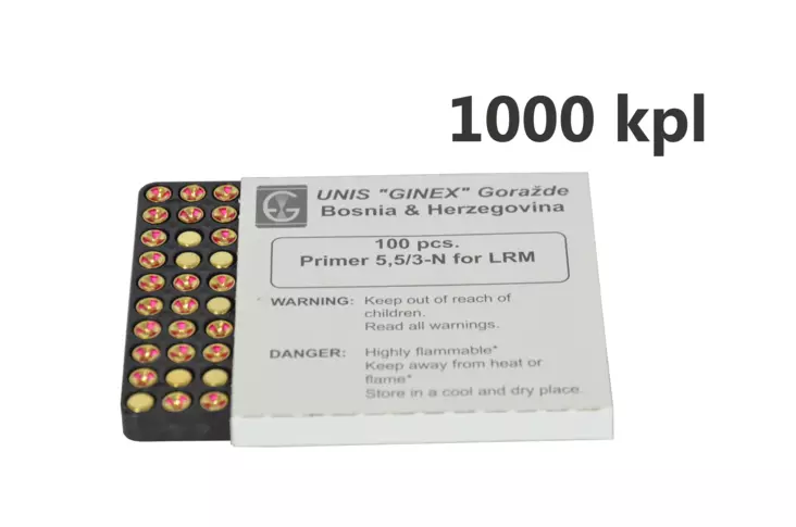 Ginex LRM Iso Magnum kiväärinnalli 1000/ras - Nallit - ginexlrm1000 - 1