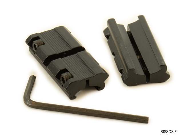 Hawke 11 mm -> Weaver adapteri 2-osainen - Kiskot - 5054492224050 - 1