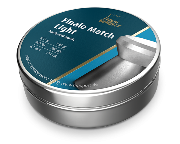 H&N Finale Match Light 4,50 mm 0,51g - 4,5 mm luodit - 4047058019260 - 1