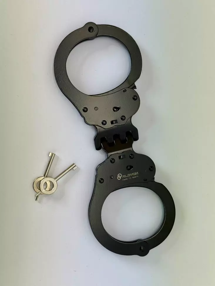 Käsiraudat sarana musta 5233 Alcyon - Turvallisuus ja vartionti - 084140 - 3