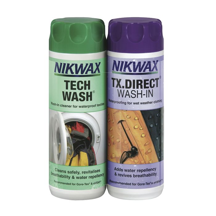 Nikwax Tech wash + TX.Direct pesu- ja kyllästysaine - Hoitoaineet - 450103300 - 1