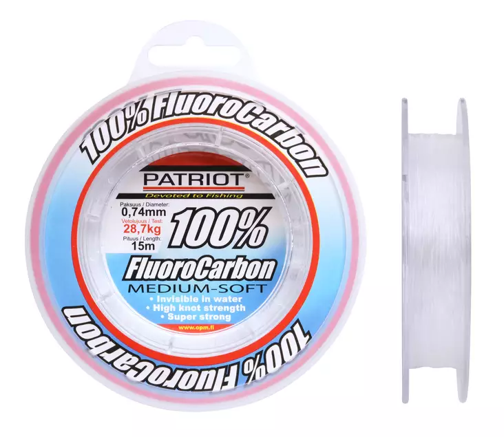 Patriot Medium-Soft 100% Fluorocarbon - Fluorocarbon - 6417512536370 - 1