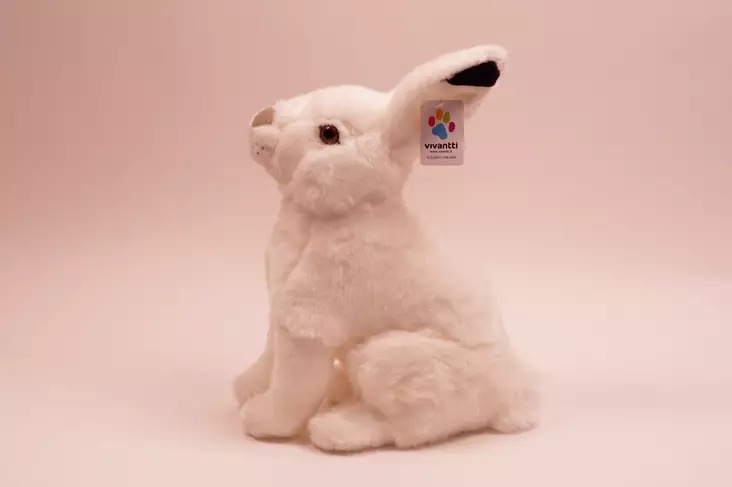 Pehmoeläin Jänis talviturkissa 28cm - Pehmolelut - 6430018776590 - 1