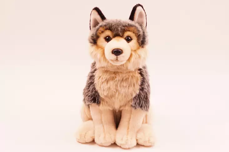 Pehmoeläin Susi istuva 30cm - Pehmolelut - 6430018778020 - 1