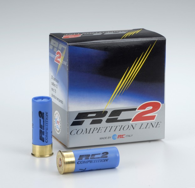 RC2 Competition line 12/70 28g 250pt - 12/70 Trap / Skeet haulikonpatruunat - 16ECL22825_75_250 - 1