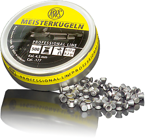 RWS IK luoti Meisterkugeln 4,51mm 0,53g - 4,5 mm luodit - 4000294136030 - 1