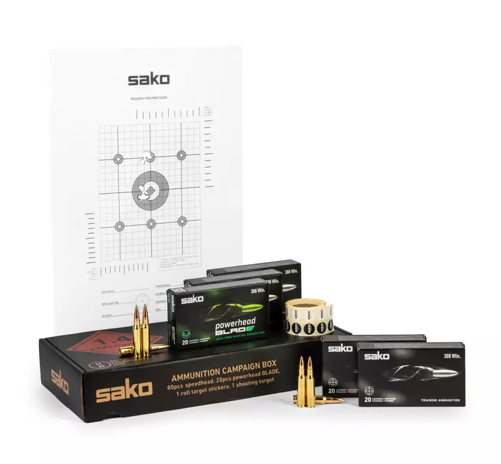 Sako .308 Win. patruunapaketti - .308 Winchester kiväärinpatruunat - C629120ASA5K0 - 1