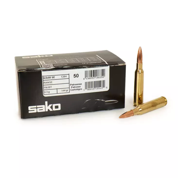 Sako 6,5x55 SE Range Speedhead 9,3 g - 6,5x55SE kiväärinpatruunat - 6438053186350 - 1