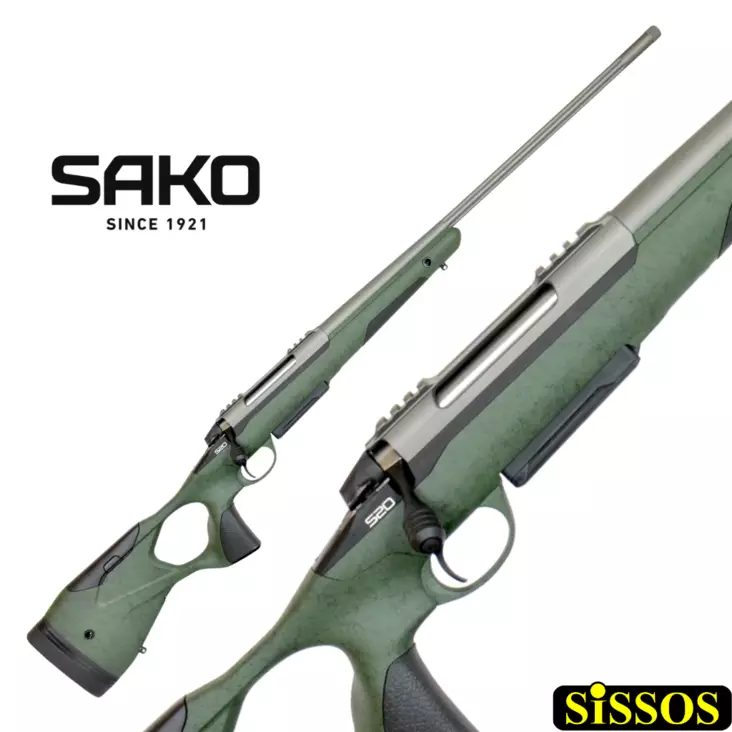 Sako S20 Hunter 6,5 Creedmoor - 6,5 Creedmoor kiväärit - SKS6336A83A9S0 - 1