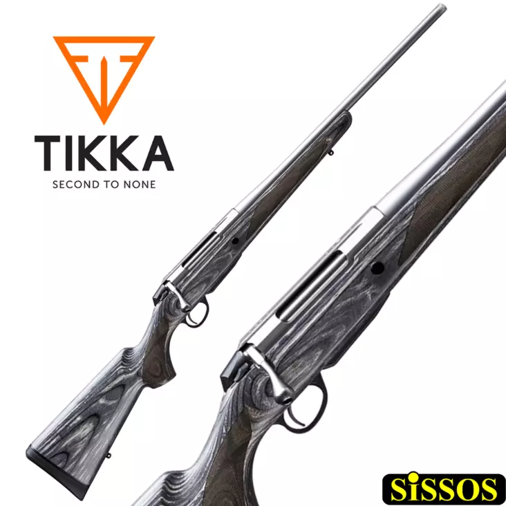 Tikka T3x Laminated Stainless .223 Rem M15x1 - .223 Remington kiväärit - TFTT1122A160760 - 1