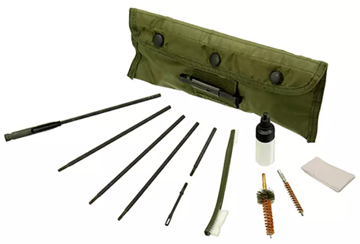 UTG AR15 Cleaning Kit Sis. Pesäharjan - Ase- ja metsästystarvikkeet - 4712274526310 - 1