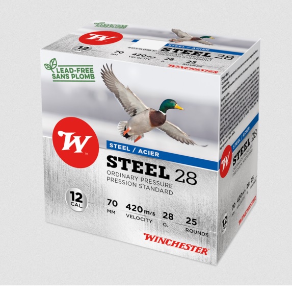 Winchester Steel 12/70 28g - 12 cal. teräs haulikonpatruunat - 634957819950 - 1