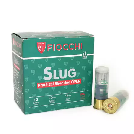 Fiocchi Slug Practical 28 g 12/70 - 12 cal. täyteiset haulikonpatruunat - 762344058801 - 2