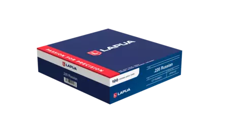 Lapua .220 Russian hylsy, rasiapakattu - Lataustarvikkeet - 6418267200011 - 1