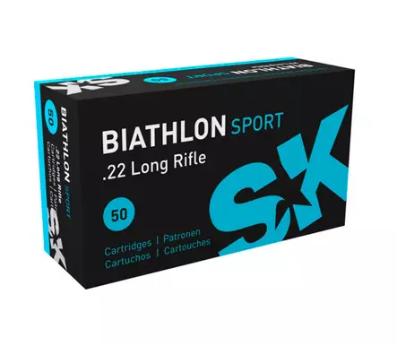 SK .22 LR Biathlon Sport 2,59g 337 m/s - .22 LR pienoiskiväärinpatruunat - 4023045421131 - 1