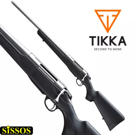 Tikka T3x Lite stainless LH 6,5 CRMR - 6,5 Creedmoor kiväärit - 6438053119631 - 1